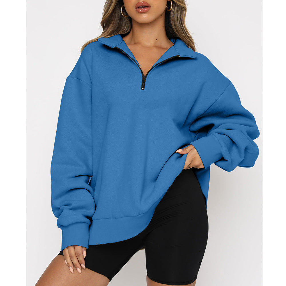 Chill Zip Collar Sweatshirt