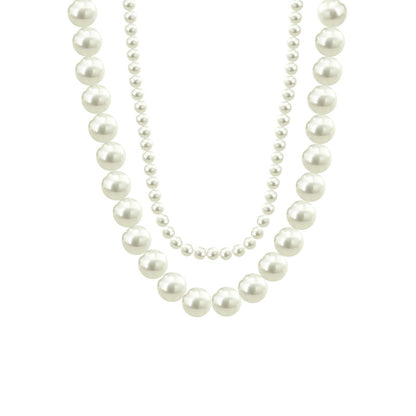 Double Layer Pearl Necklace