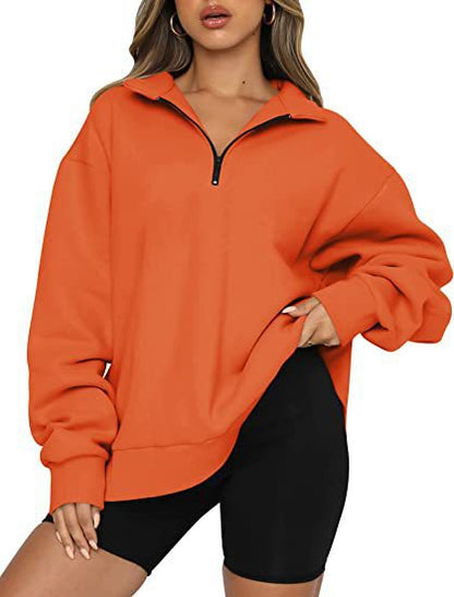 Chill Zip Collar Sweatshirt