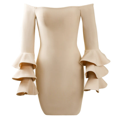 Butterfly Embrace Bandage Dress