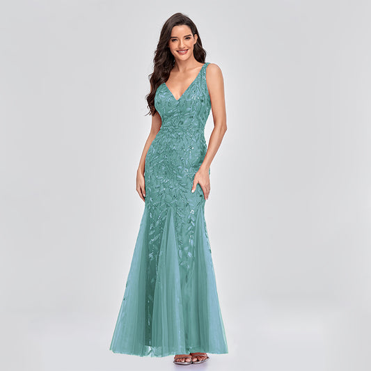 Mermaid Magic Sequin Gown