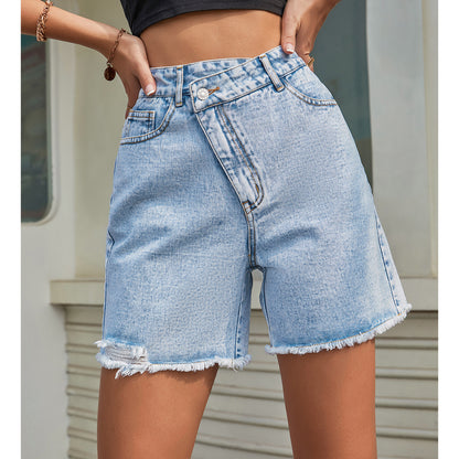 Vintage Vibe Denim Shorts