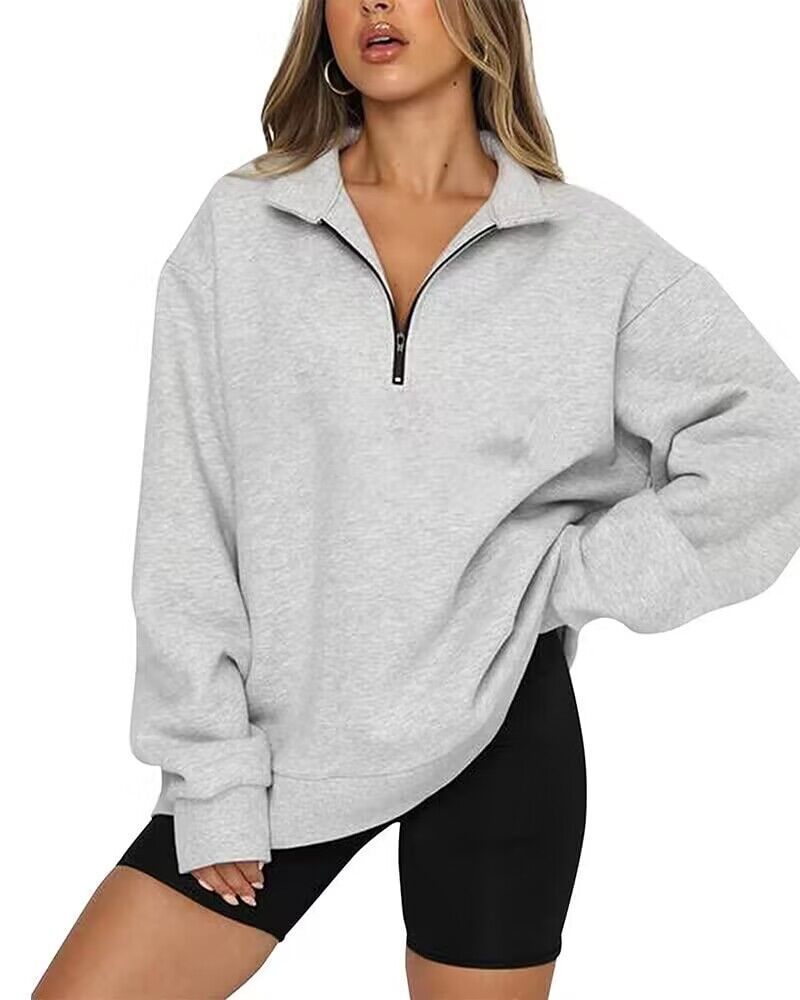 Chill Zip Collar Sweatshirt