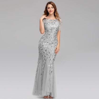 Moonlit Majesty Evening Gown