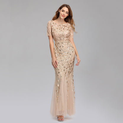 Moonlit Majesty Evening Gown