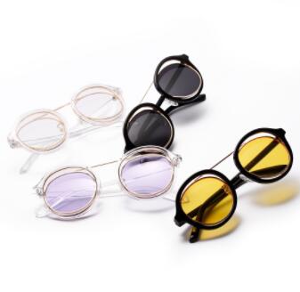 Peekaboo classic vintage round sunglasses