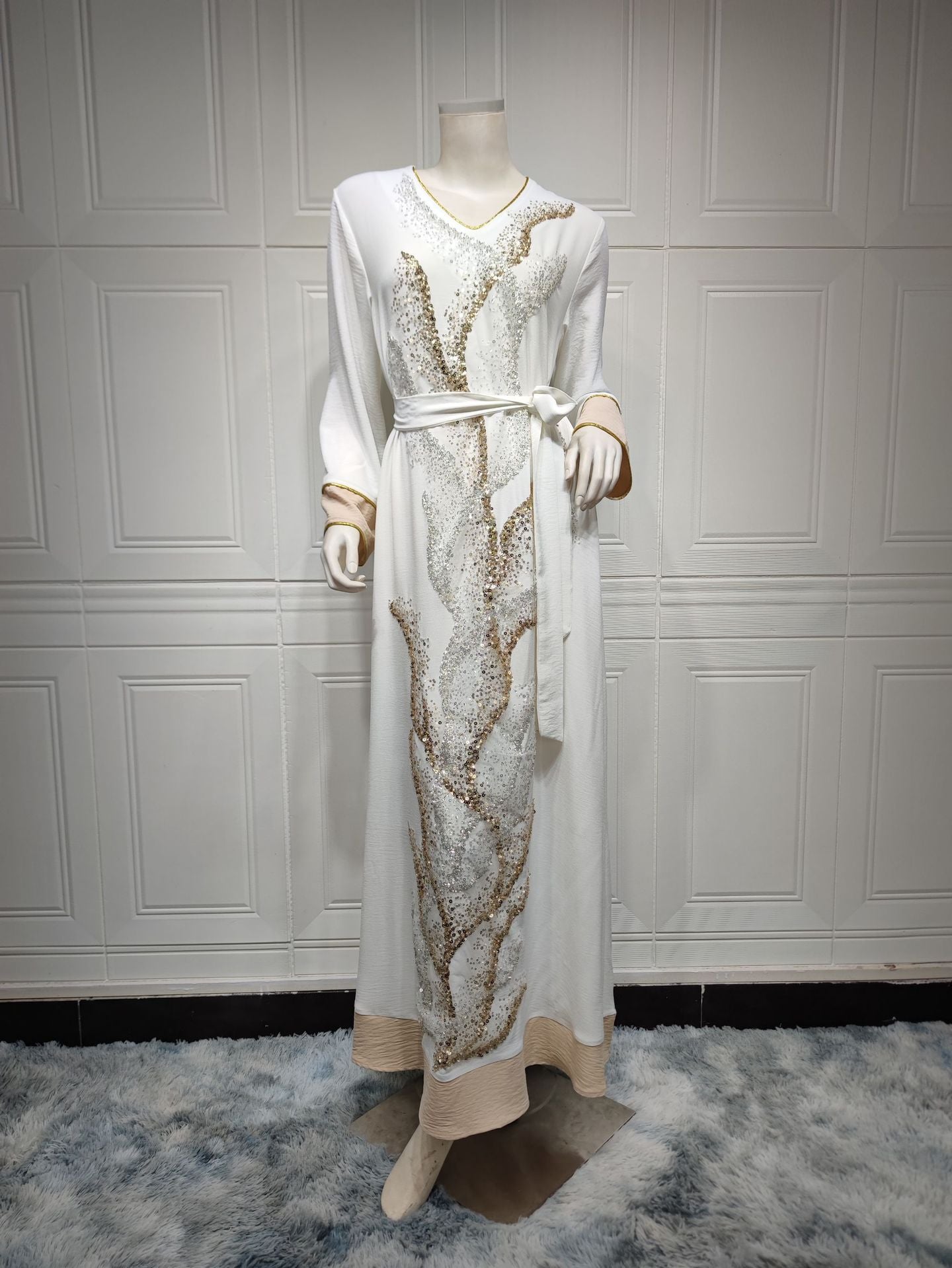 Arabic Robe Sequin Embroider