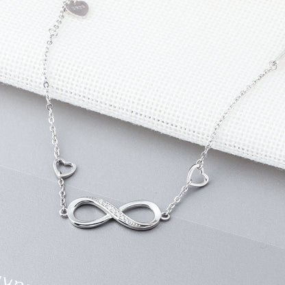 Infinite/Love 925 Sterling Silver Bracelets