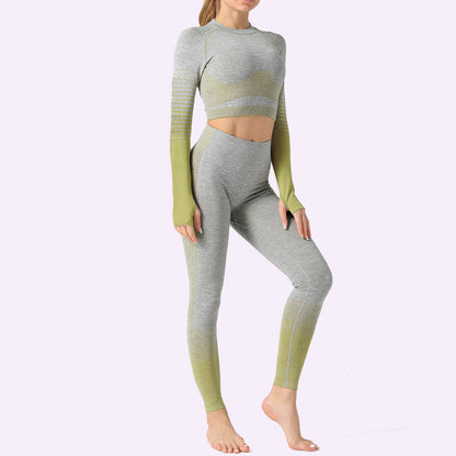 Fitness Athletic 2 Pcs Sports Suits Set