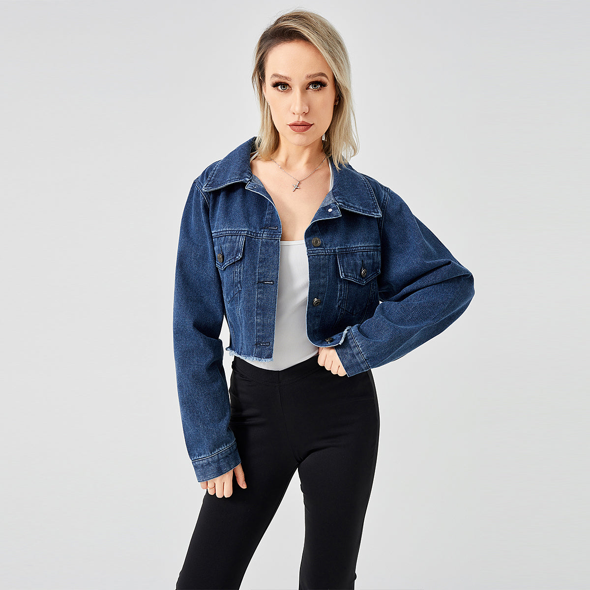 Breezy Blues Vintage Jacket