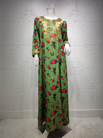 Patterned  Abaya