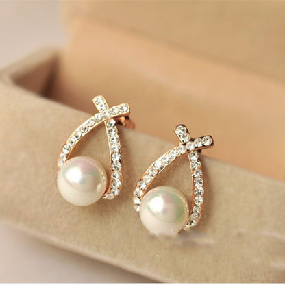 Retro Pearl  Earrings