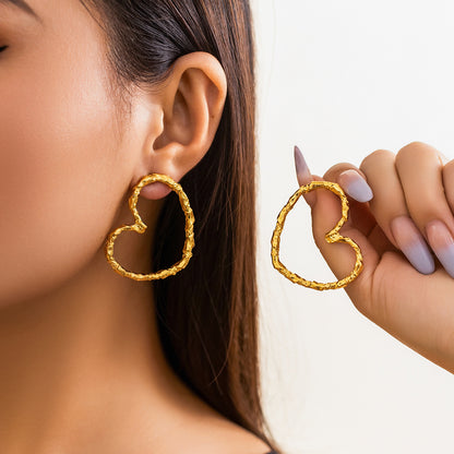 Simplistic Bold Wafer Earrings