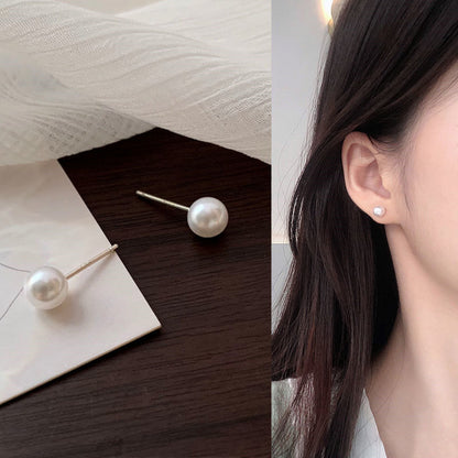 Women's High-quality Pearl Earrings Without Pierced Ears