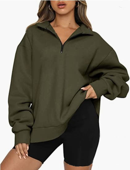 Chill Zip Collar Sweatshirt