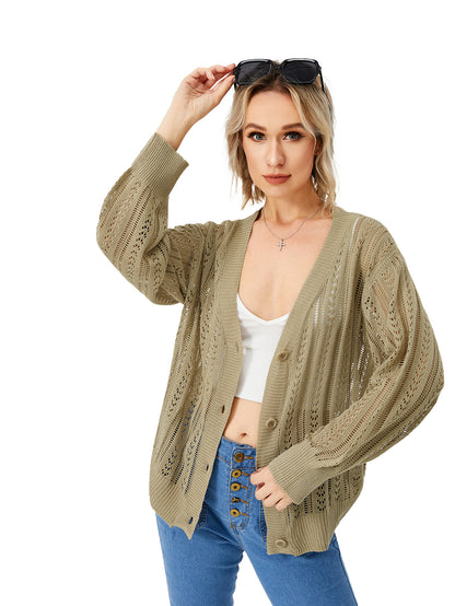 Airy Knit Cardigan