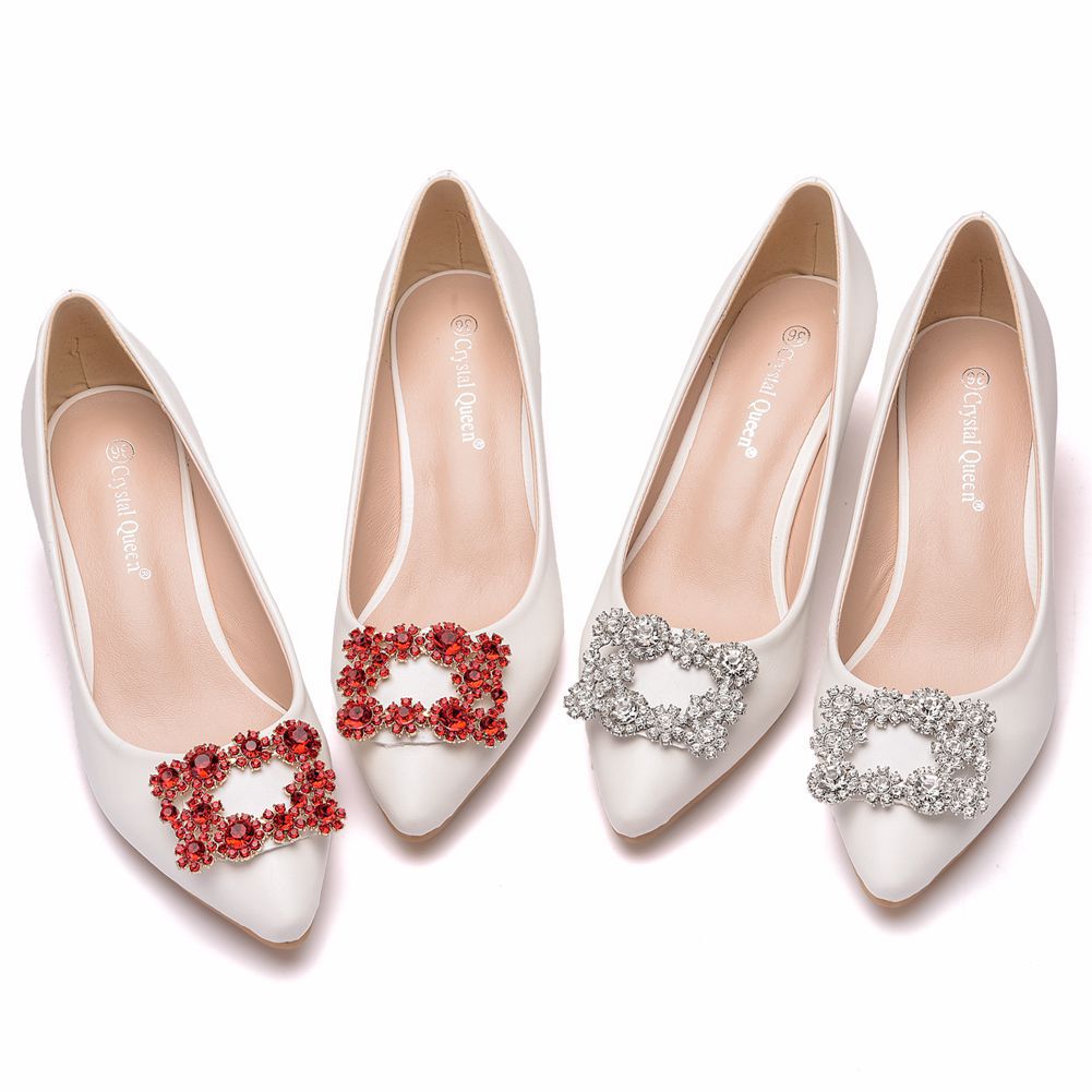 Jewel Square Toe Pumps