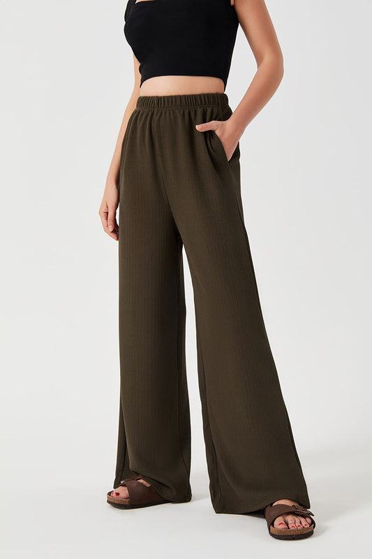 Loose Fit Wide Trousers