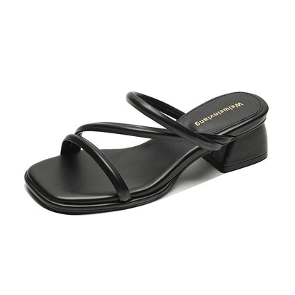 Sleek Straps Sandals