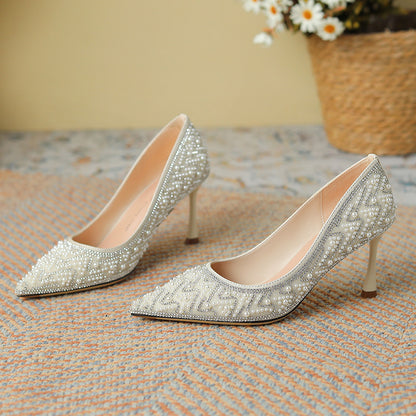 Lustrous Lustre Heels