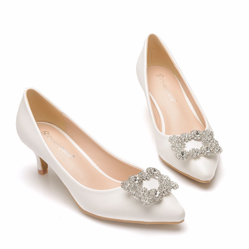 Jewel Square Toe Pumps