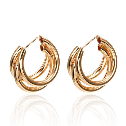 C-shaped Earrings