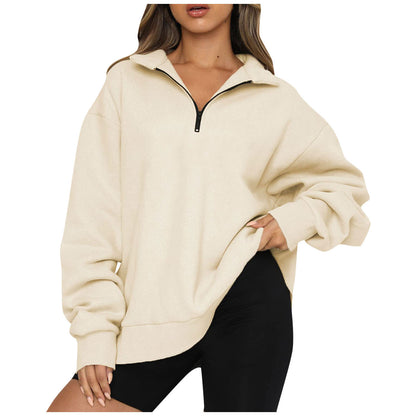 Chill Zip Collar Sweatshirt