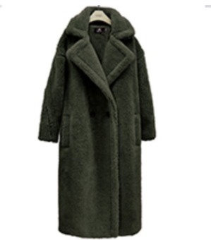 Plush Long Lamb Coat