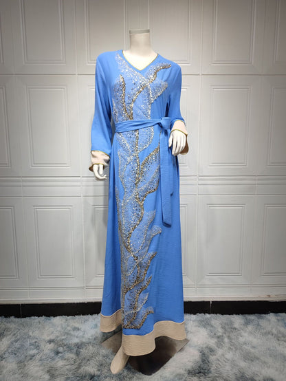 Arabic Robe Sequin Embroider