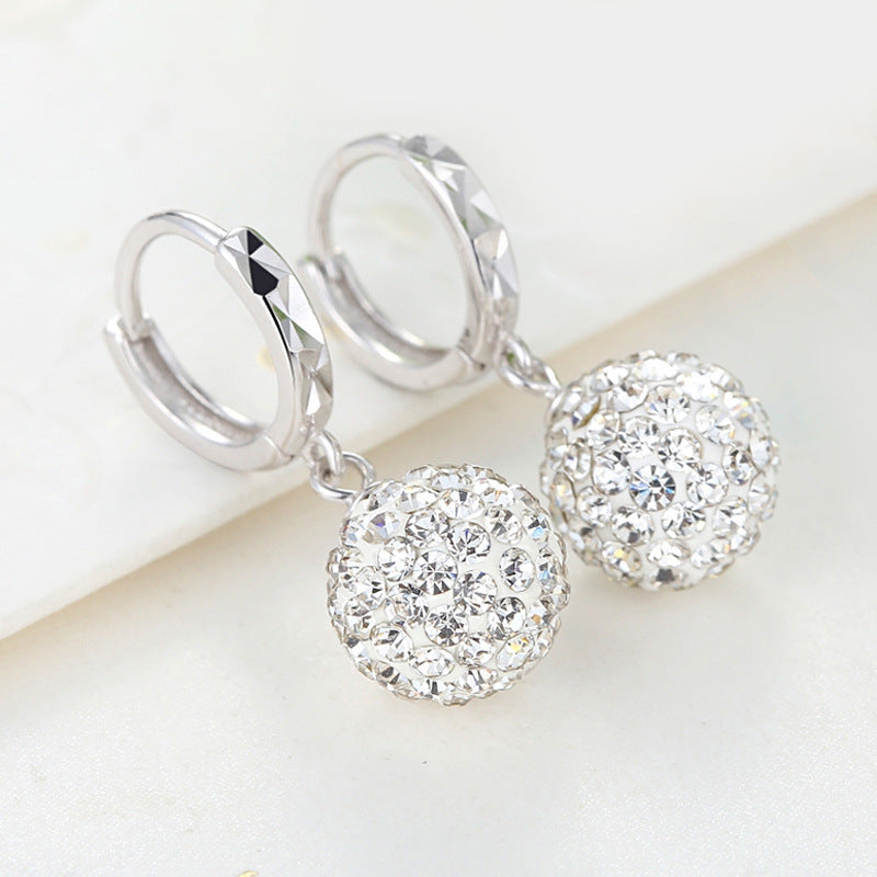 Geometrical Rhinestone Earrings