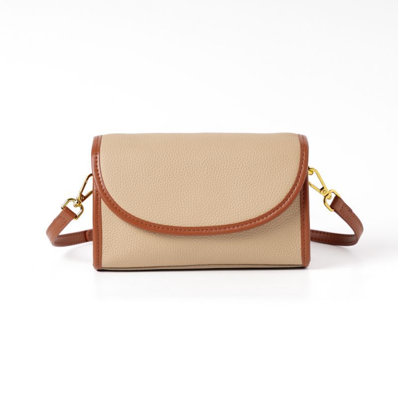 Classic Block Leather Crossbody