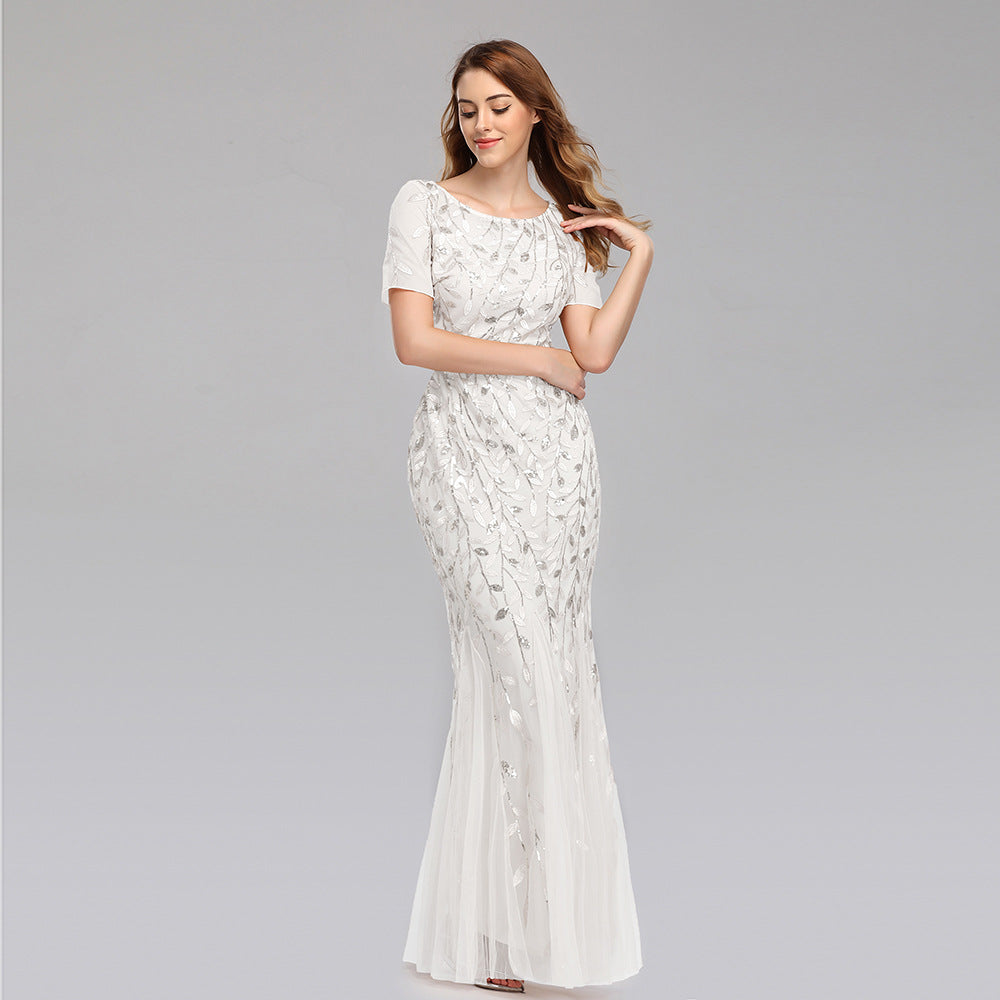 Moonlit Majesty Evening Gown