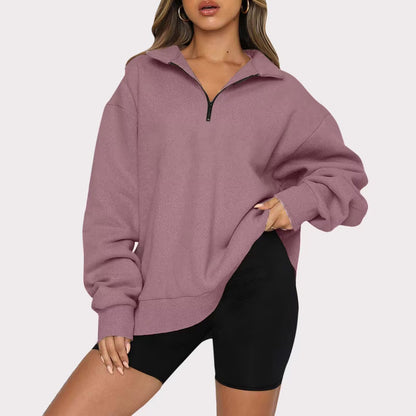 Chill Zip Collar Sweatshirt