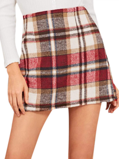 Classic Plaid Skirt