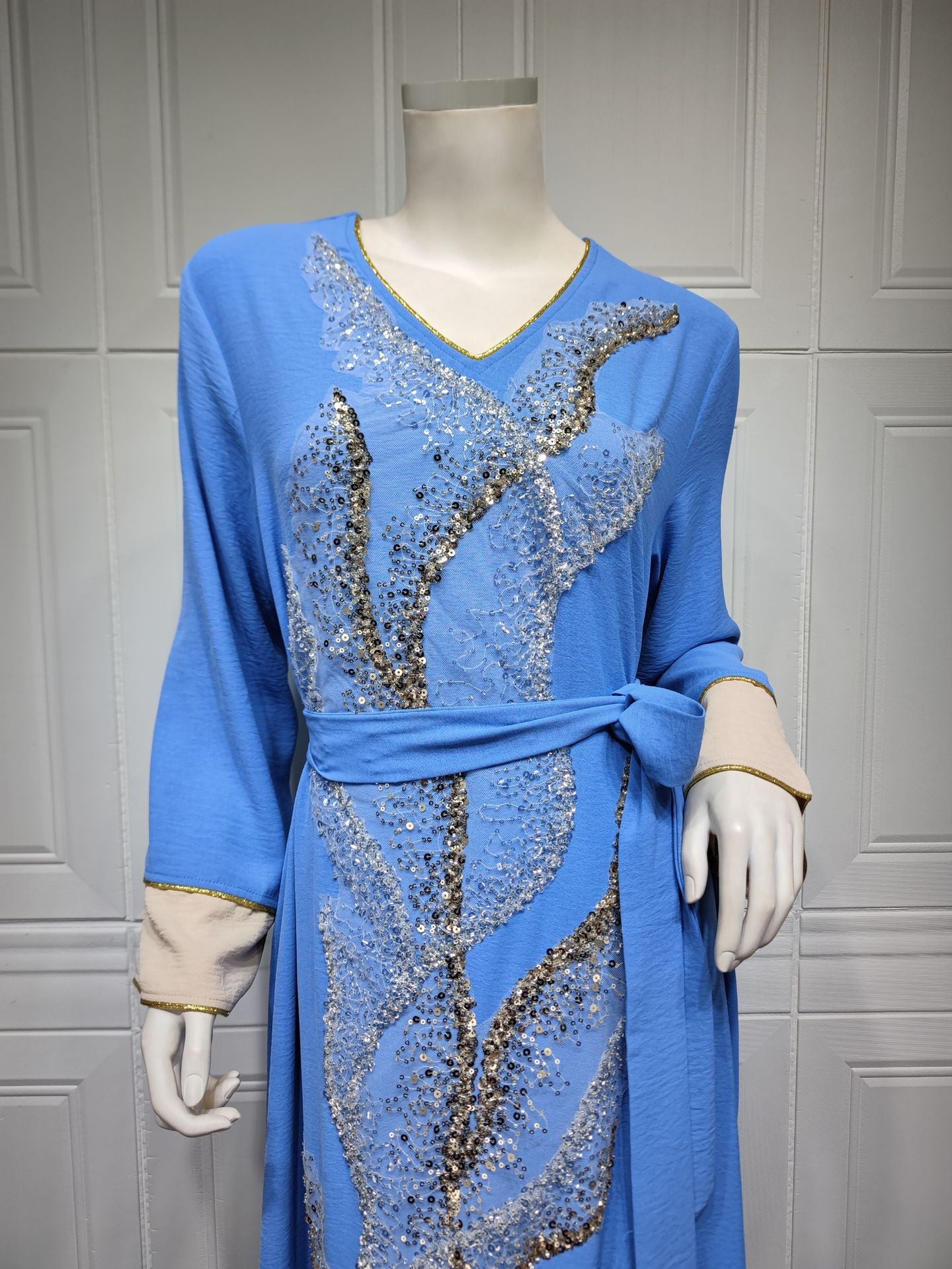 Arabic Robe Sequin Embroider