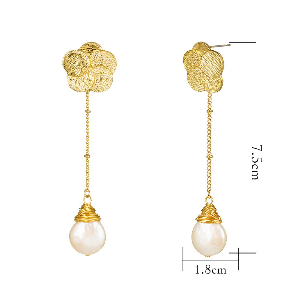 freshwater pearl earrings