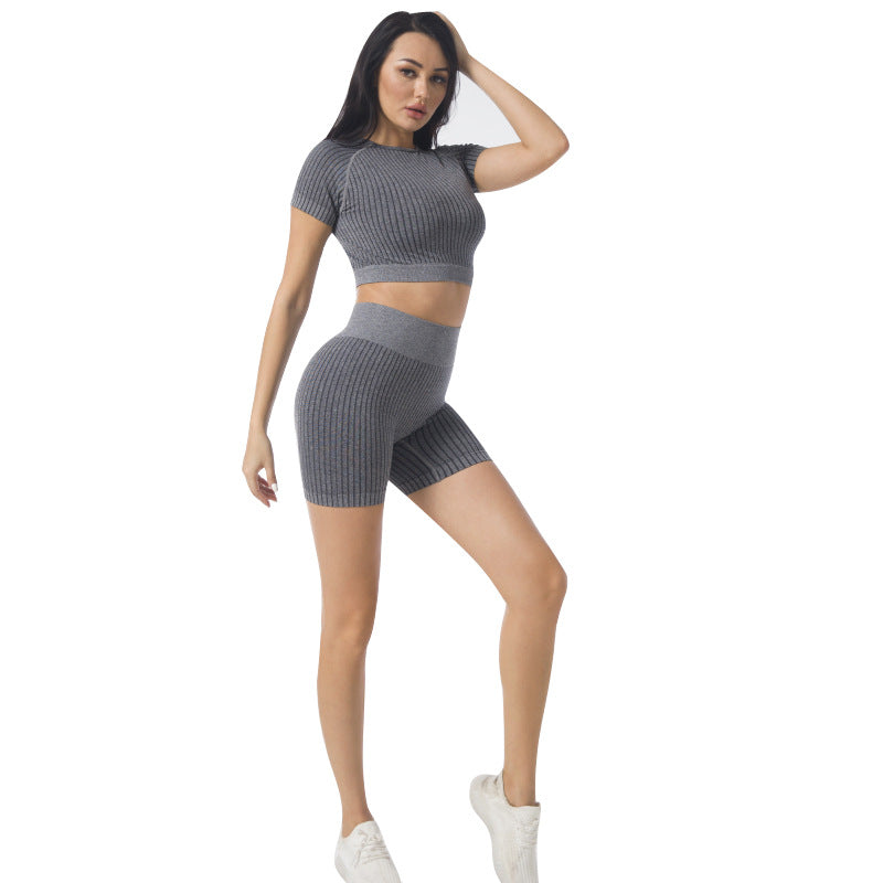 Seamless Yoga Set Gym Workout suit