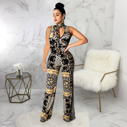 Pattern Play Jumpsuit