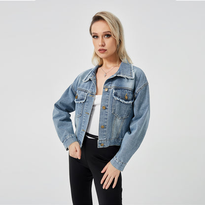 Denim Long Sleeve Jacket