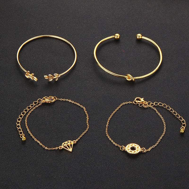 Bohemian Bracelet 4-Piece Set