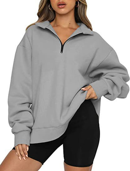 Chill Zip Collar Sweatshirt