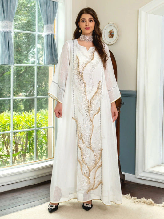 Arabic Robe Sequin Embroider