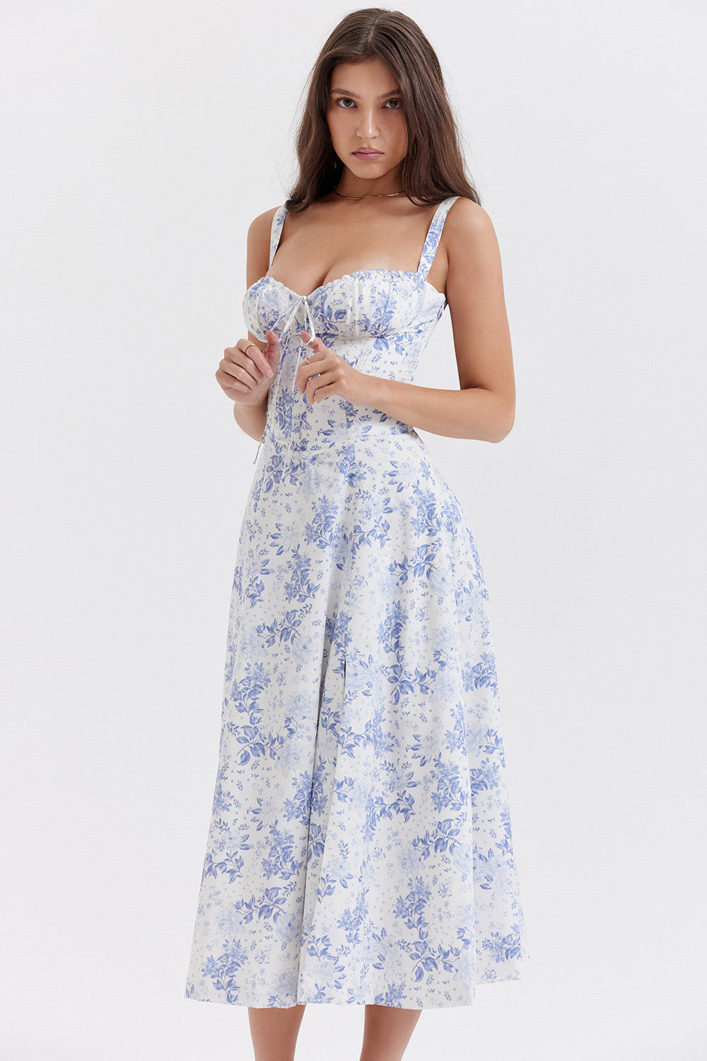 Floral Lace Maxi Dress