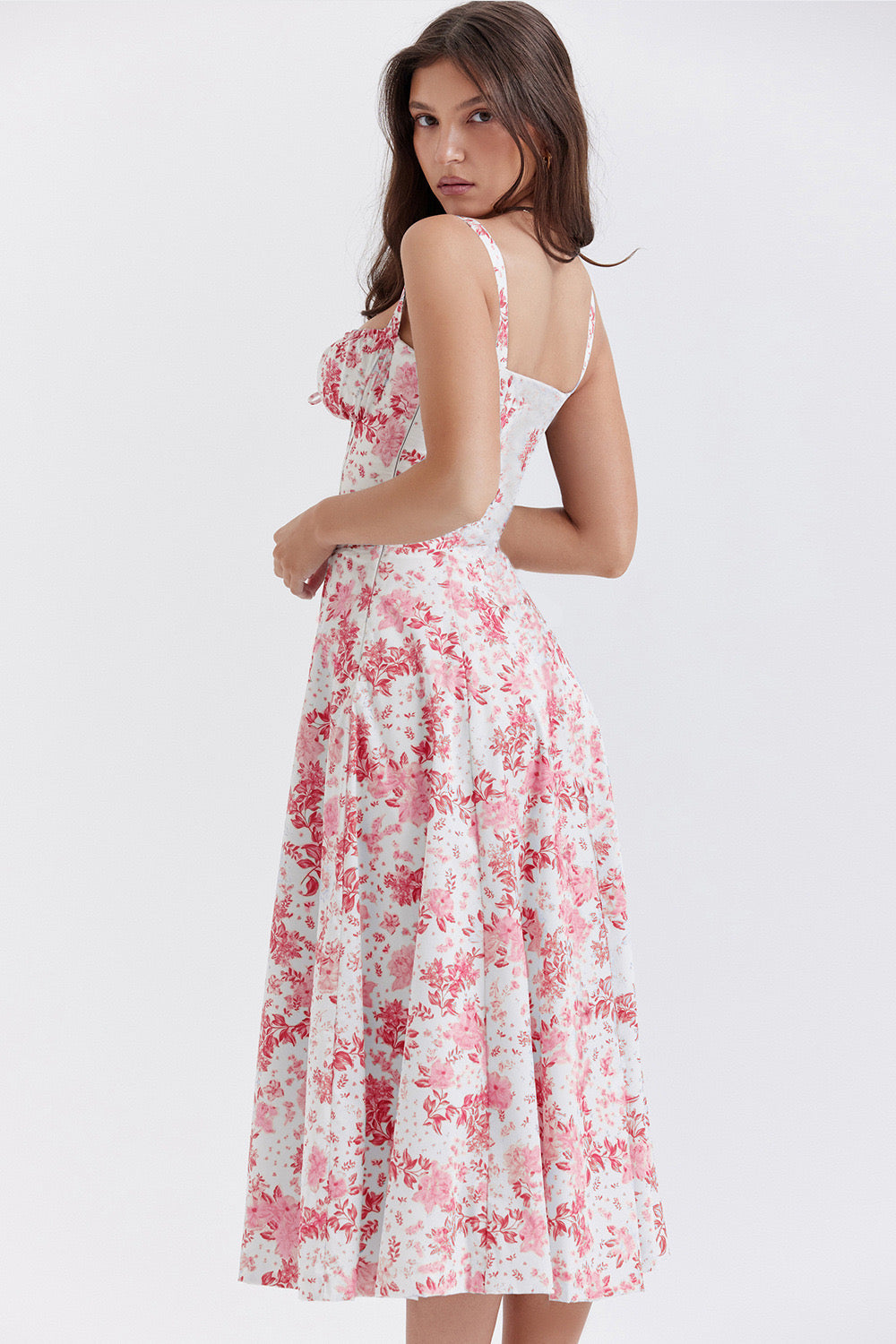 Floral Lace Maxi Dress