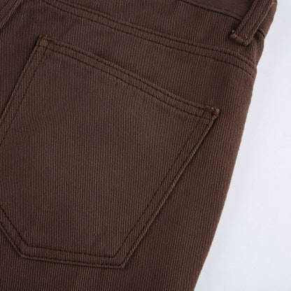 Vintage Vibe Brown Denim