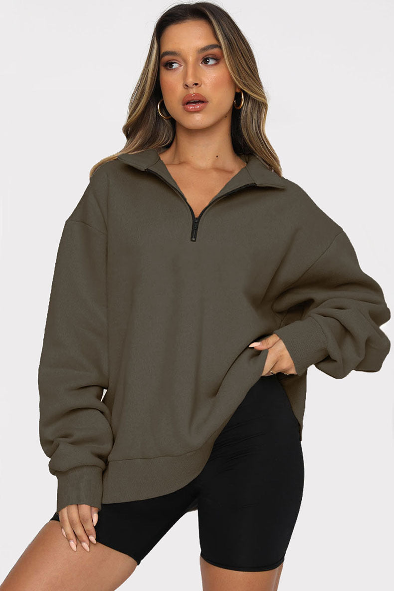 Chill Zip Collar Sweatshirt