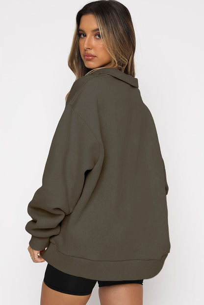 Chill Zip Collar Sweatshirt