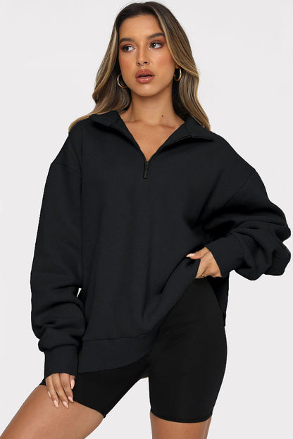 Chill Zip Collar Sweatshirt