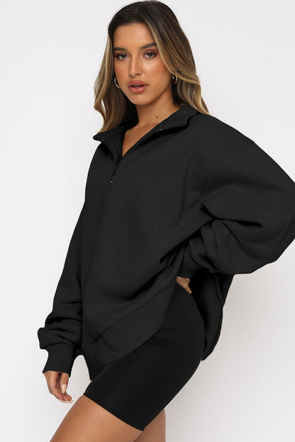 Chill Zip Collar Sweatshirt