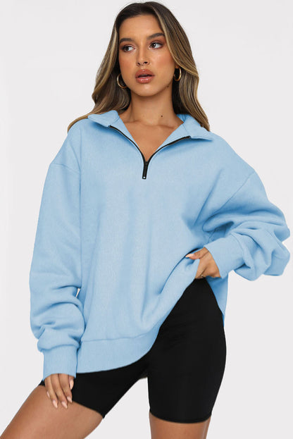 Chill Zip Collar Sweatshirt